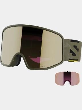 Salomon Sentry Pro Sigma +1Lens síszemüveg oliva színben 1