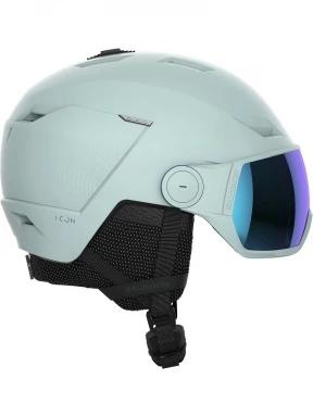 Salomon Icon Lt Visor női bukósisak világoskék színben 1