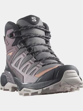 Salomon X Ultra 360 Mid Gore-Tex női túrabakancs lila színben 1