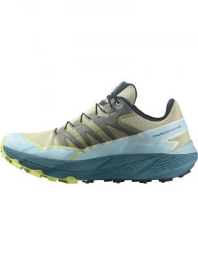 Salomon Thundercross W női terepfutó cipő zöld színben 3