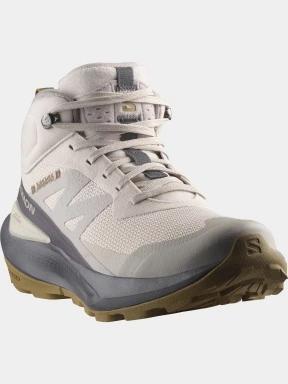 Salomon Elixir Activ Mid Gore-Tex női túrabakancs homok színben 1