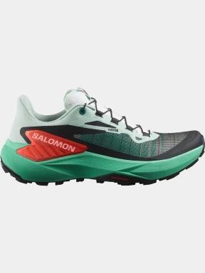 Salomon Genesis női terepfutó cipő zöld színben 3