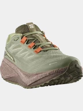 Salomon Aero Blaze 3 Grvl GTX férfi futócipő oliva színben 1