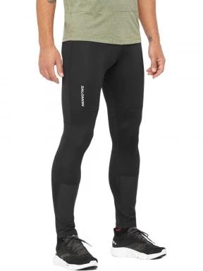 Salomon Cross Run Tight M férfi sportnadrág fekete színben 1