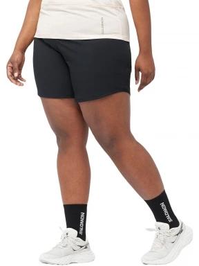 Salomon Cross 5'' Short W női sport rövidnadrág fekete színben 1