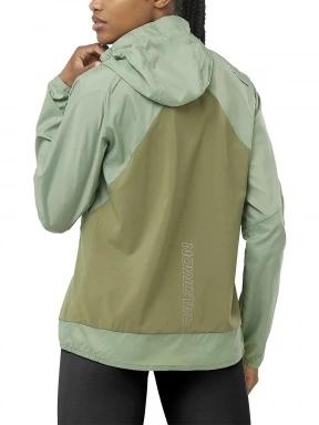 Salomon Bonatti Cross Fz Hoodie W női futódzseki zöld színben 3
