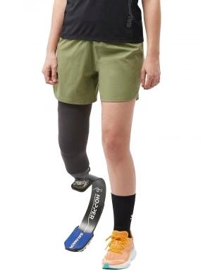 Salomon Cross 5'' Short W női sport rövidnadrág zöld színben 1