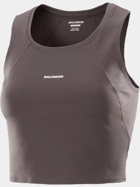 Salomon Shakeout Bliss női tank top barna színben 1