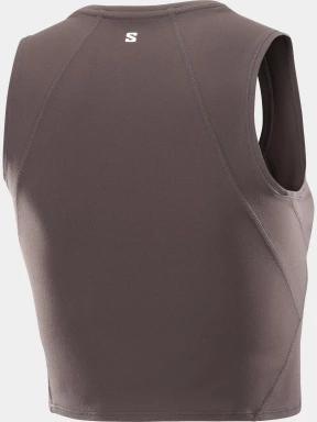 Salomon Shakeout Bliss női tank top barna színben 3