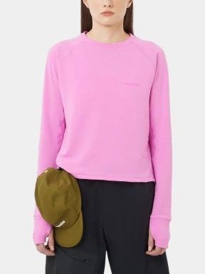 Salomon Sntial Lightwarm Cn W női pulóver magenta színben 1