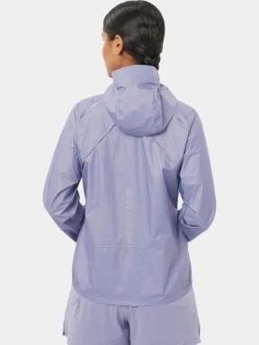 Salomon Bonatti Waterproof női futódzseki lila színben 3