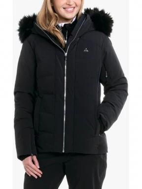 Schöffel Down Jacket Maribor L női síkabát fekete színben 1