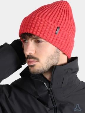 Schöffel Knitted Hat Medford kötött sapka piros színben 3