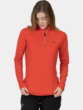 Schöffel Longsleeve Fiss L női polár pulóver narancssárga színben 1