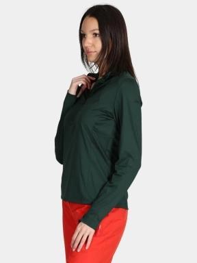 Schöffel Longsleeve Style Pine WMS női polár pulóver sötétzöld színben 3