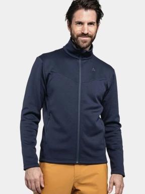 Schöffel Fleece Jk Style Pine MNS férfi polár pulóver sötétkék színben 1
