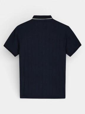 TBS Simeopol férfi galléros póló sötétkék színben 3