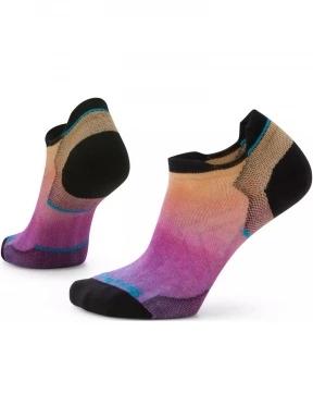 W'S Run Zero Cushion Ombre Print Low Ankle Socks
