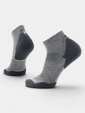 Smartwool Run Targeted Cushion Ankle Socks férfi sportzokni szürke színben 1