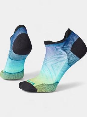 Smartwool Women's Run Zero Cushion Ombre Print Low Ankle Socks női sportzokni kék színben 1