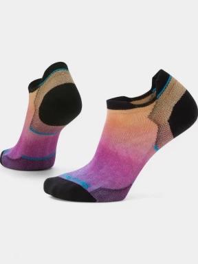 Smartwool Women's Run Zero Cushion Ombre Print Low Ankle Socks női sportzokni narancssárga színben 1