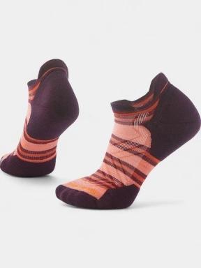 Smartwool Women's Run Targeted Cushion Stripe Low Ankle Socks női sportzokni lila színben 1