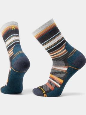 Smartwool Hike Light Cushion Panorama Crew Socks túrazokni sötétkék színben 1