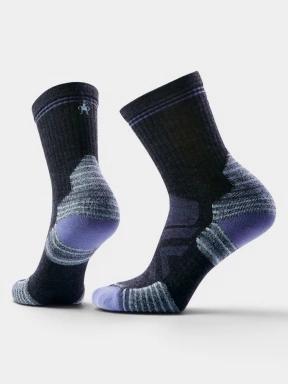 Smartwool Women's Hike Targeted Cushion Mid Crew S Hike női túrazokni fekete színben 1