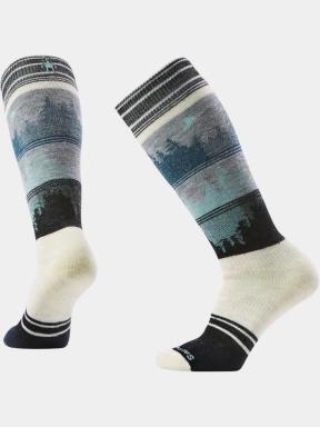 Smartwool Women's Snowboard Full Cushion Twilight Vista OTC Socks női sízokni homok színben 1
