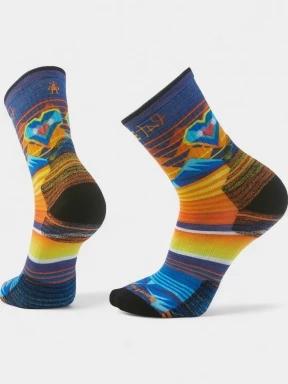 Smartwool Hike Targeted Cushion Open Hearts Print Crew Socks túrazokni multikolor színben 1