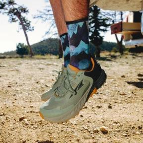 Smartwool Trail Run Targeted Cushion Summit Sector sportzokni kék színben 3
