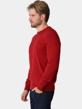 Timberland Williams River Cotton Crew Neck Sweate férfi kötött pulóver bordó színben 3