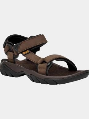 Teva Terra Fi 5 Universal Leather férfi túraszandál barna színben 1