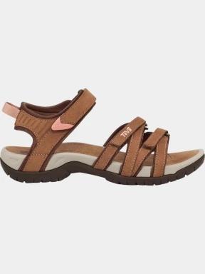 Teva Tirra Leather női szandál barna színben 3