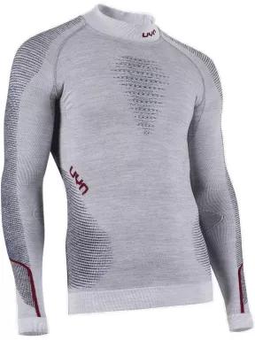 UYN Man Ambityon Uw Shirt Lg Sl  Melange Turtleneck férfi aláöltöző felső szürke színben 3