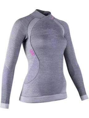 UYN Lady Fusyon Uw Shirt Lg Sl Turtleneck női aláöltöző felső szürke színben 3