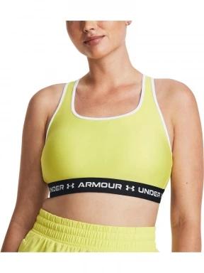 Under Armour Ua Crossback Mid Bra női sportmelltartó sárga színben 1