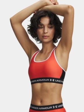 Under Armour Crossback Mid Bra női sportmelltartó piros színben 1