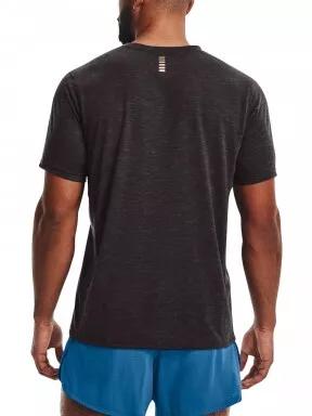 Under Armour UA Breeze 2.0 Trail Tee férfi rövid ujjú sport póló fekete színben 3