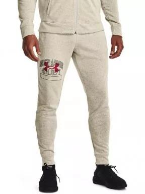 Under Armour UA Rival Try Athlc Dept Jggr férfi tréning nadrág homok színben 1