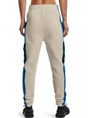 Under Armour Rival Fleece SP Pant női tréning nadrág homok színben 3