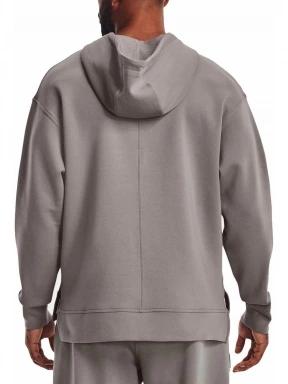 Under Armour Ua Summit Knit Hoodie férfi kapucnis pulóver szürke színben 3