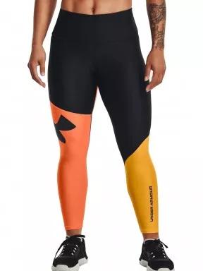 Under Armour Armour Colorblock Ankle Leg női sportnadrág narancssárga színben 1