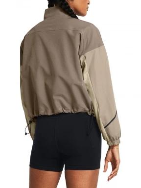 Under Armour Unstoppable Jacket női futódzseki homok színben 3