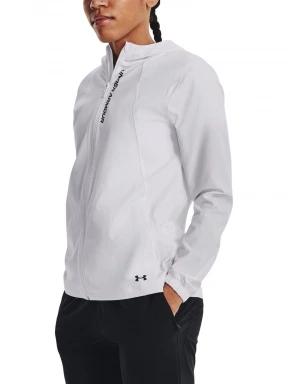 Under Armour Ua Outrun The Storm Jkt női futódzseki fehér színben 1