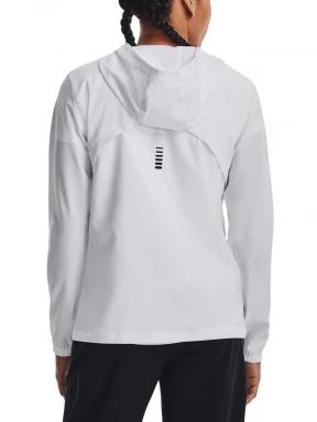 Under Armour Ua Outrun The Storm Jkt női futódzseki fehér színben 3