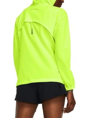 Under Armour UA Outrun The Storm Jkt női futódzseki sárga színben 3