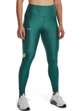 Under Armour Armour Mesh Panel Leg női sportnadrág zöld színben 1