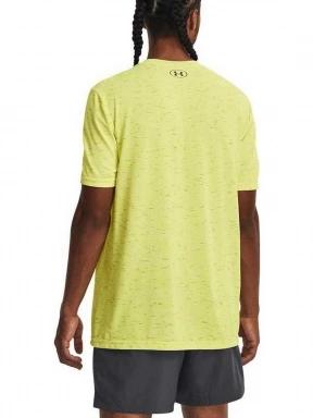 Under Armour Ua Seamless Novelty Ss férfi rövid ujjú sport póló sárga színben 3