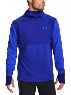 Under Armour Qualifier Cold Hoody férfi kapucnis pulóver kék színben 1